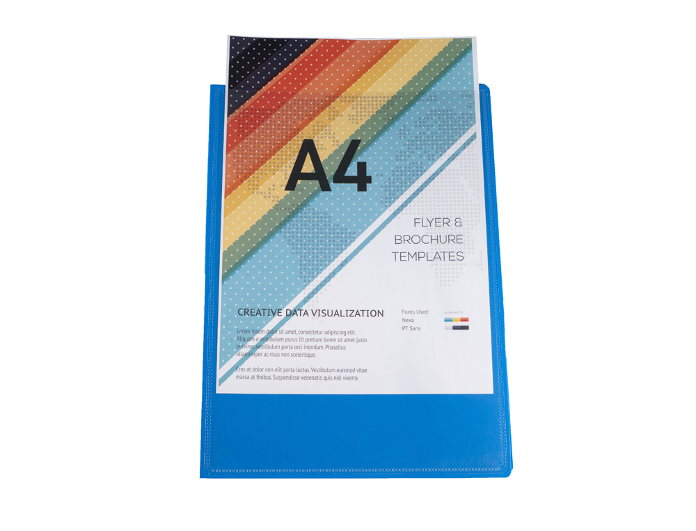 PORTE-VUES EXACOMPTA KREA COVER PP 60 VUES COLORIS ASSORTIS