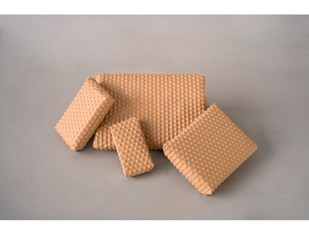 BULLE PAPIER GPV KRAFT PURE PATE 1 COUCHE 90GR ROULEAU 0,35X5M COLORIS BRUN