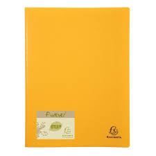 Porte document - 60 vues jaune