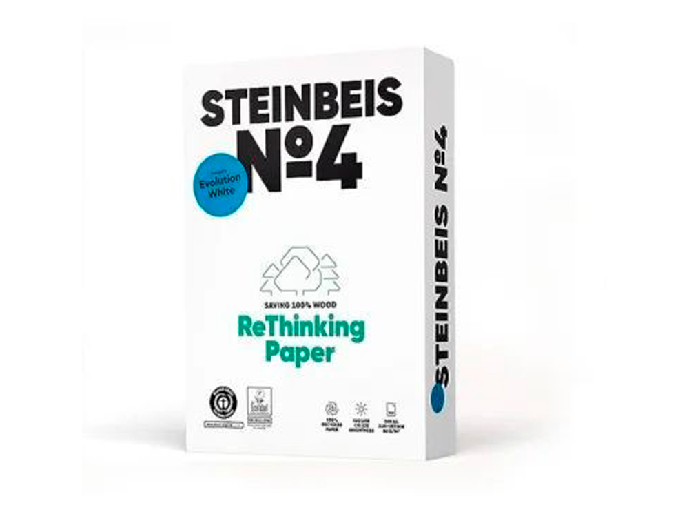PAPIER STEINBEIS RECYCLE MULTIFONCTION N  4 80 GR A4   BLANC