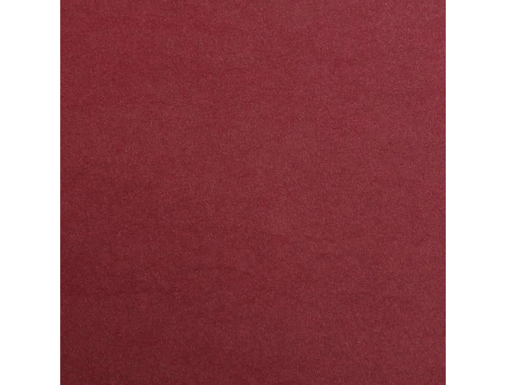 FEUILLE PAPIER CLAIREFONTAINE MAYA 270G 500X700MM COLORIS   BORDEAUX PAQUET 25 UNITES