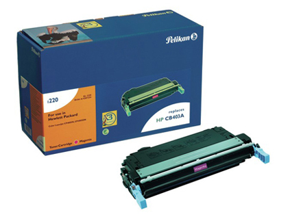 TONER LASER PELIKAN COMPATIBLE IMPRIMANTES HP CB403A MAGENTA 7500P