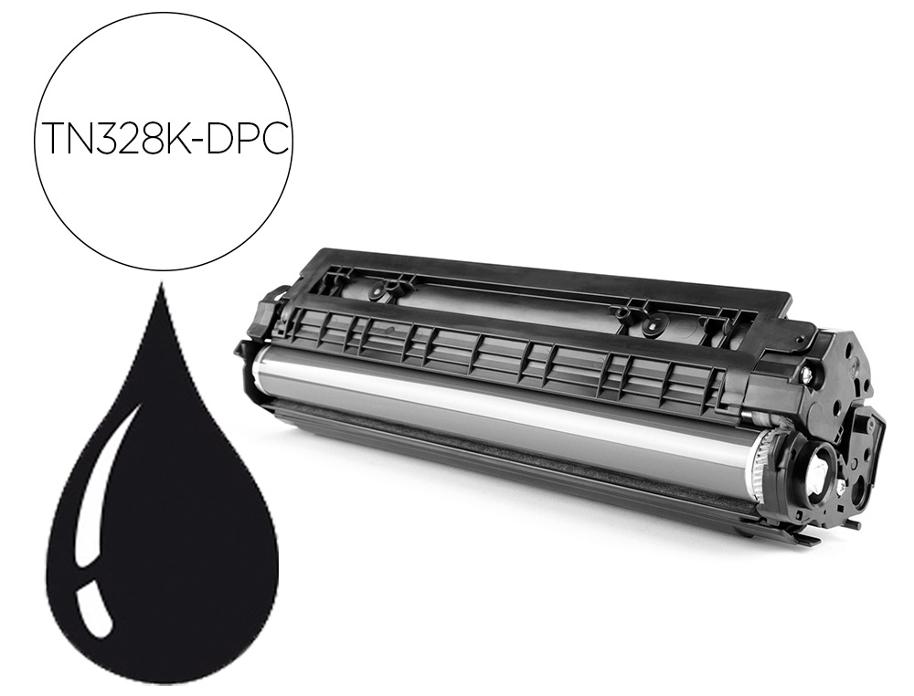 TONER DPC COMPATIBLE BROTHER TN328BK
