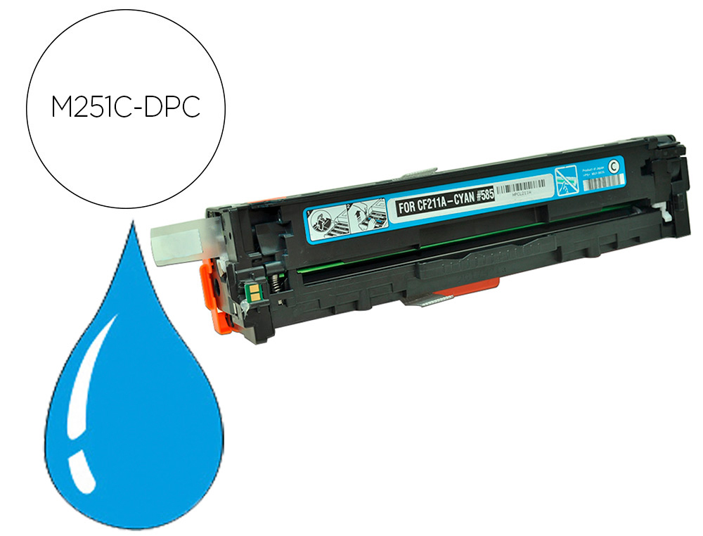 TONER DPC COMPATIBLE HP CF211A CYAN