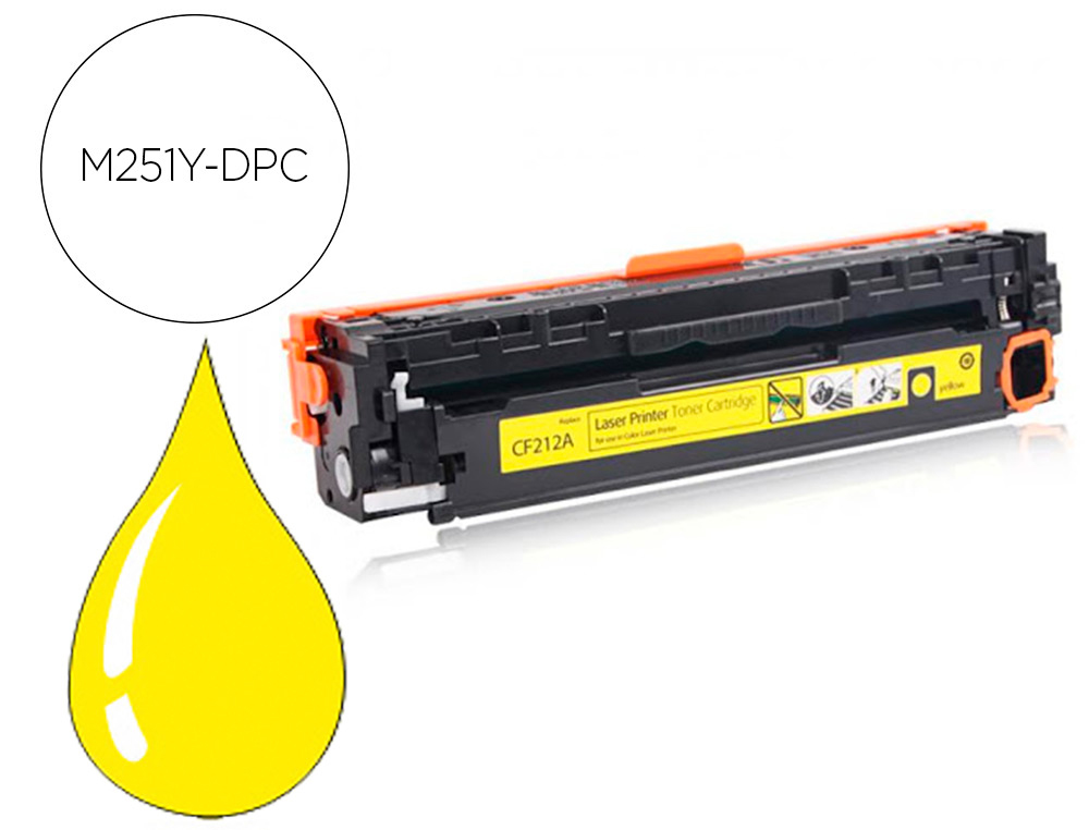 TONER DPC COMPATIBLE HP CF212 Y