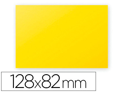 PAPIER CORRESPONDANCE CLAIREFONTAINE COULEURS POLLEN 210G/M2 82X128MM COLORIS JAUNE SOLEIL PAQUET 25 FEUILLES