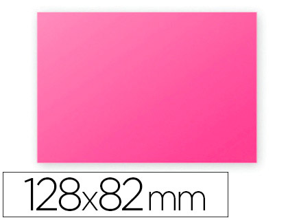 PAPIER CORRESPONDANCE CLAIREFONTAINE COULEURS POLLEN 210G/M2 82X128MM COLORIS ROSE FUCHSIA PAQUET 25 FEUILLES