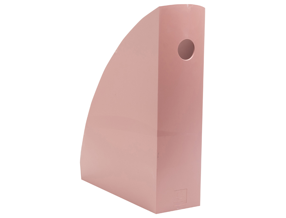 PORTE-REVUES EXACOMPTA MAG-CUBE SKANDI A4+ OEILLET   DE PREHENSION COLORIS VIEUX   ROSE