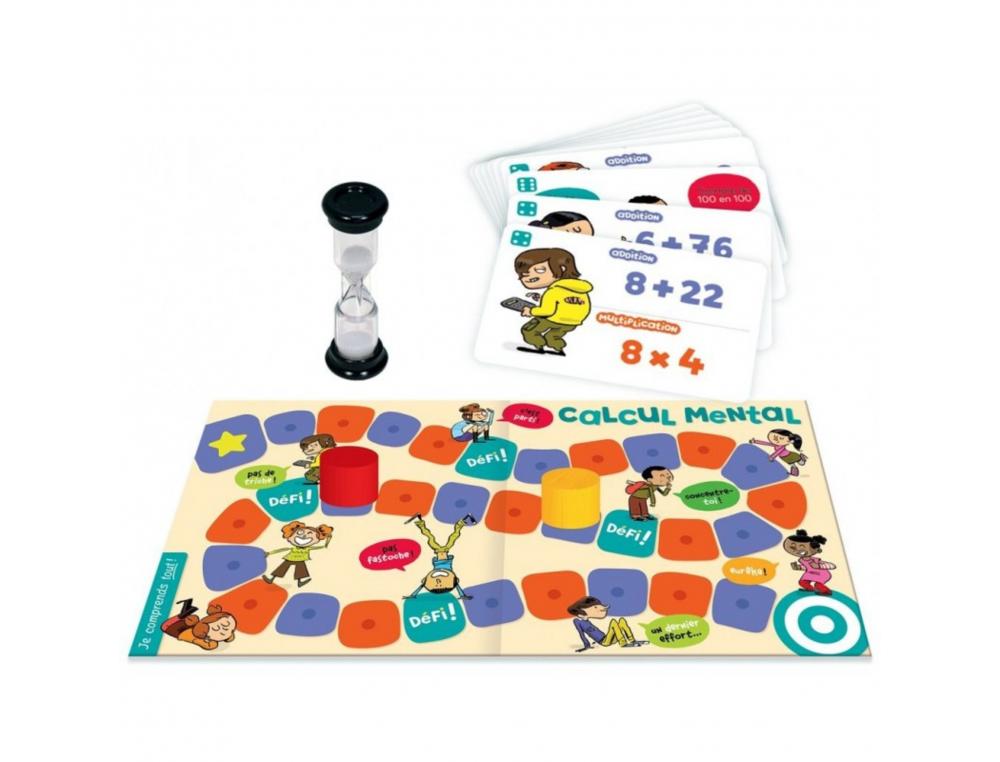 JOUER AVEC LES CHIFFRES NATHAN JE COMPRENDS TOUT      CALCUL MENTAL CE2 CM2 80      CARTES
