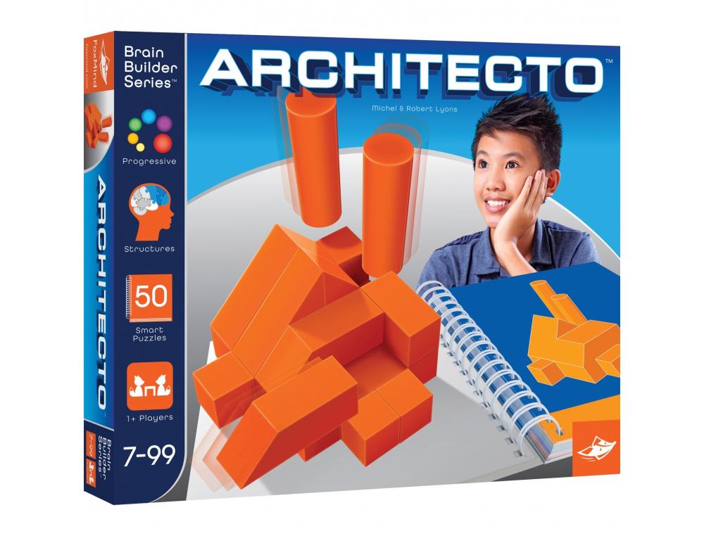 SPATIALISATION FOX MIND ARCHITECTO INTERET            PEDAGOGIQUE GEOMETRIE LOGIQUE VISUSALISATION SPATIALE ET
