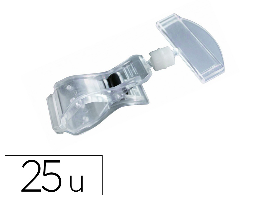 PORTE-ETIQ PINCE ARTICUL P/25