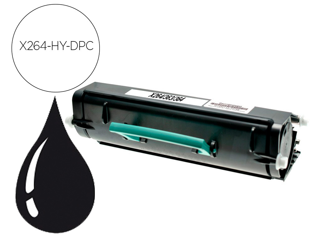 TONER DPC COMPATIBLE LEXMARK X264H11