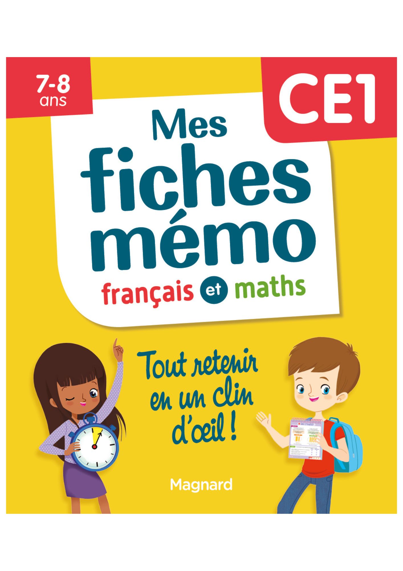 Mes fiches mmo CE1 franais et maths - Magnard