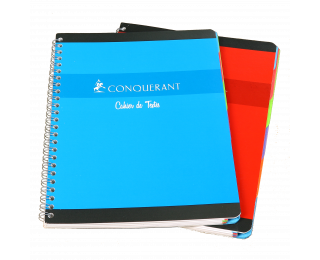 CONQUERANT SEPT Cahier de textes reliure intgrale